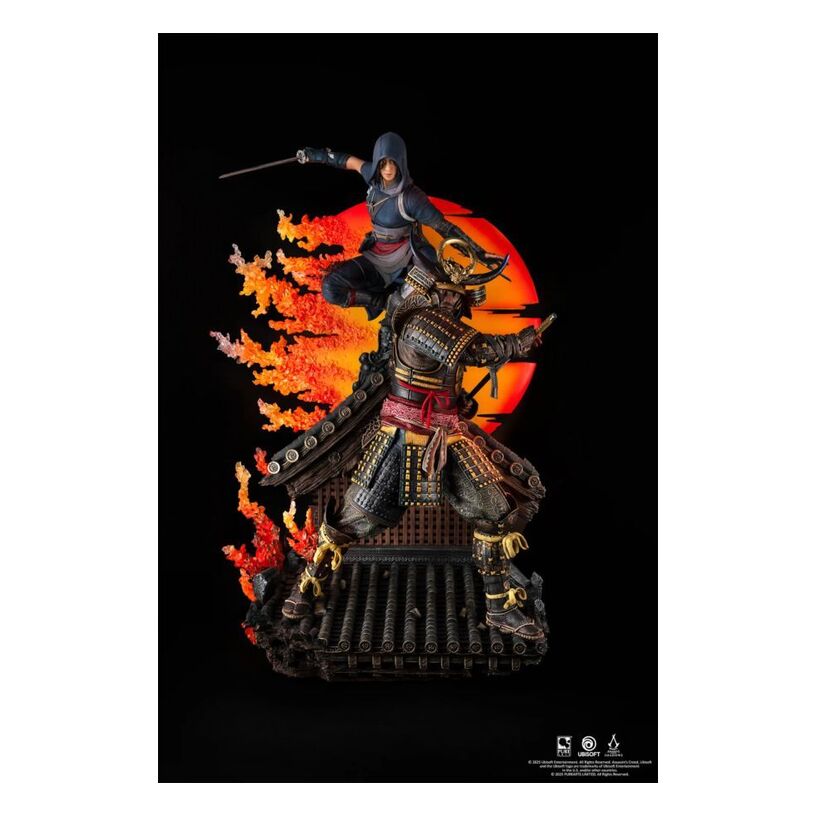 Animus Naoe & Yasuke 1:4 Statue - Assassin’S Creed: Shadows