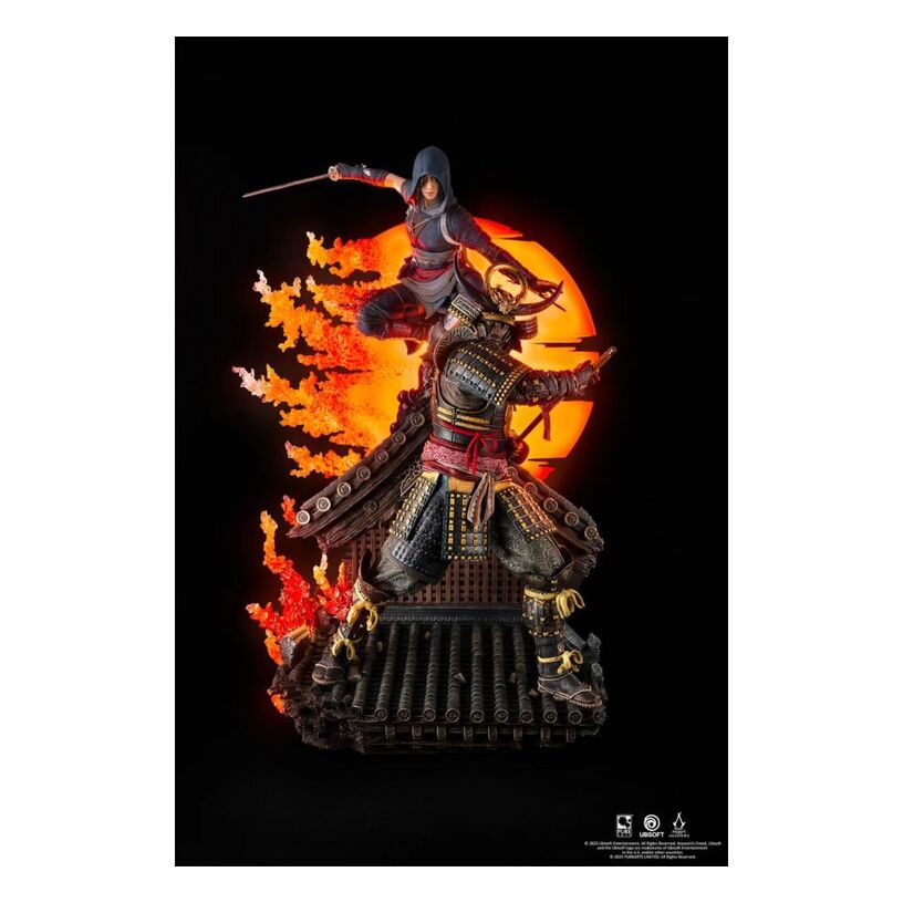 Animus Naoe & Yasuke 1:4 Statue - Assassin’S Creed: Shadows