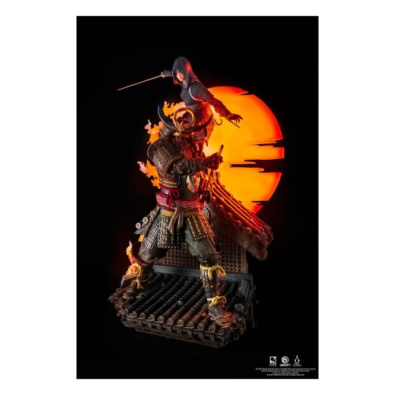 Animus Naoe & Yasuke 1:4 Statue - Assassin’S Creed: Shadows