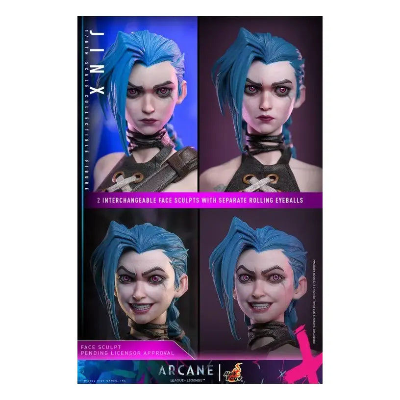 Arcane: League Of Legends – Jinx 1:6 Scale Collectable Action Figure