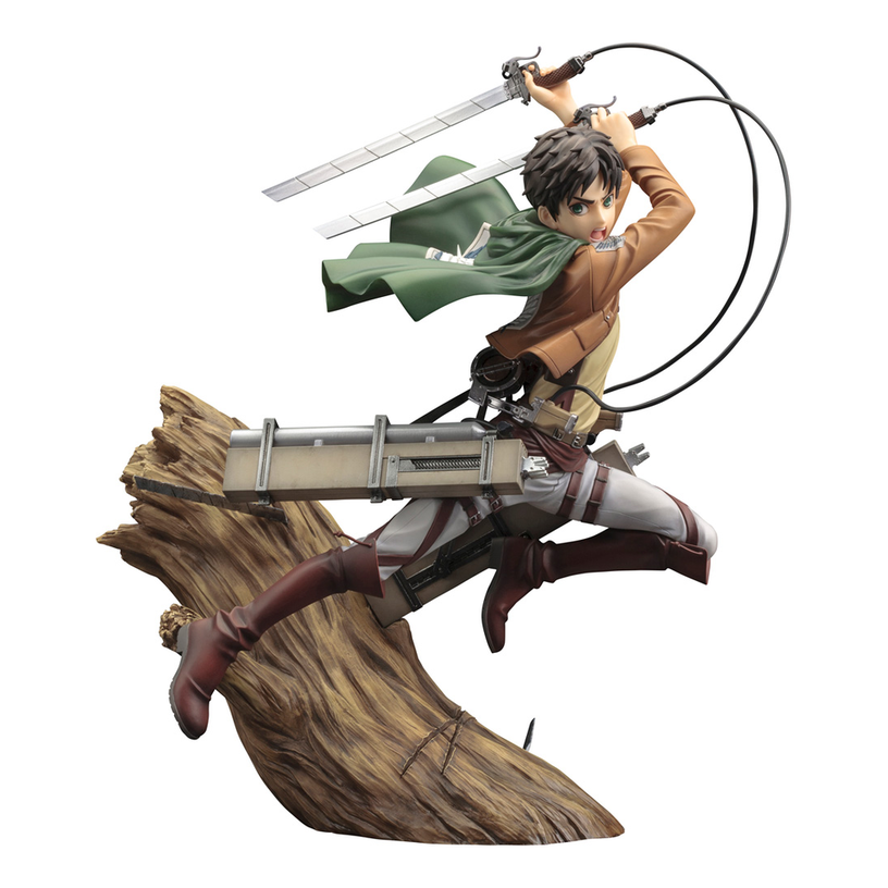 Attack On Titan:  J Eren Yeager Renewal Package Ver. - 1/8 Statue (Kotobukiya)