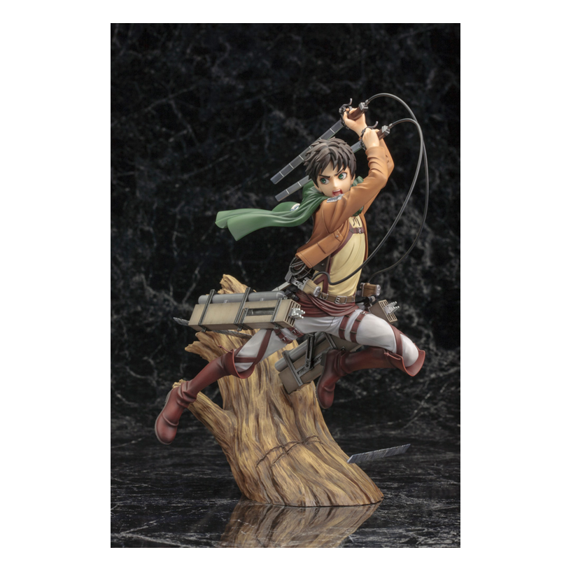 Attack On Titan:  J Eren Yeager Renewal Package Ver. - 1/8 Statue (Kotobukiya)
