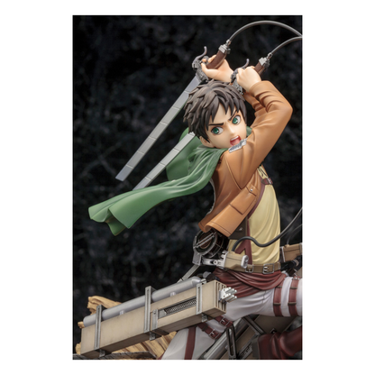 Attack On Titan:  J Eren Yeager Renewal Package Ver. - 1/8 Statue (Kotobukiya)