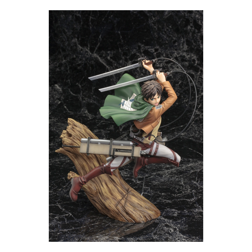 Attack On Titan:  J Eren Yeager Renewal Package Ver. - 1/8 Statue (Kotobukiya)