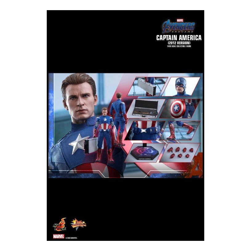 Avengers 4: Endgame – Captain America 2012 1:6 Scale Collect...