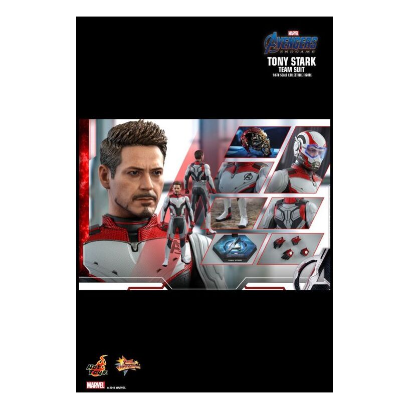 Avengers 4: Endgame – Tony Stark Team Suit 12″ 1:6 Scale Col...