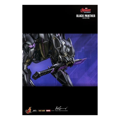 Avengers: Mech Strike – Black Panther Diecast 1:6 Scale Acti...