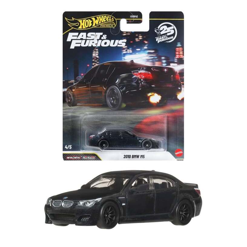 Bmw M5 Hot Wheels Premium Fast & Furious 2010 Hnw46