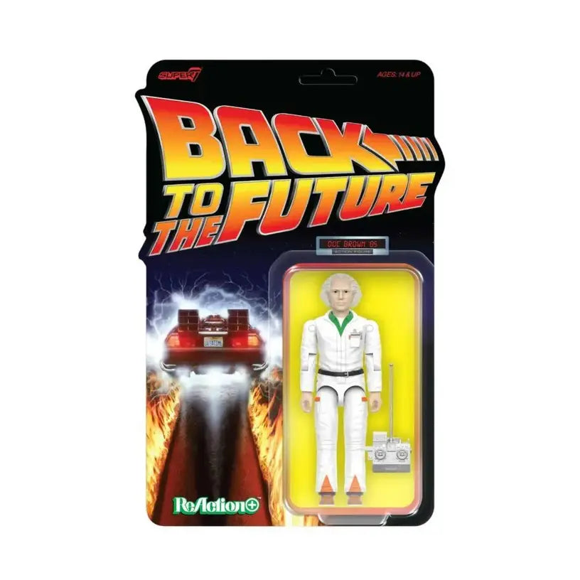 Back To The Future – Doc Brown ’85 Reaction+ Figure