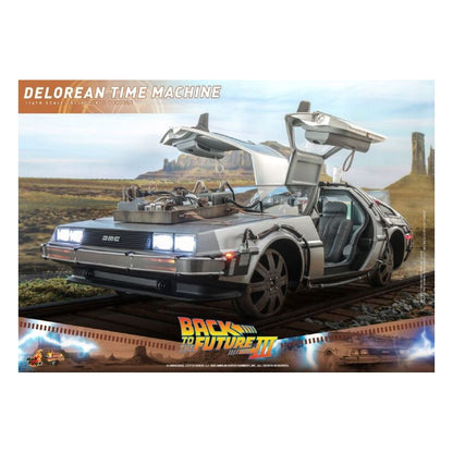 Back To The Future Part Iii – Delorean Time Machine 1:6 Scale Vehicle