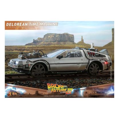 Back To The Future Part Iii – Delorean Time Machine 1:6 Scale Vehicle