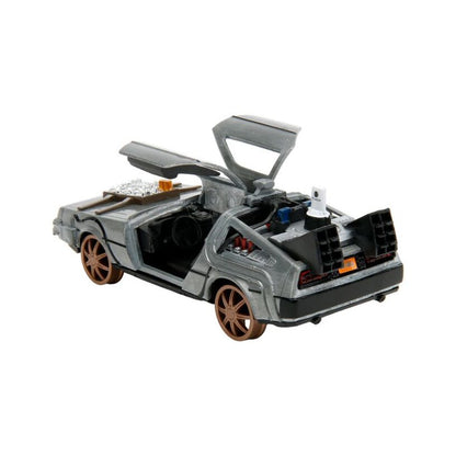 Back To The Future Part Iii – Time Machine (Railroad Wheels) 1:32 Scale Die-Cast