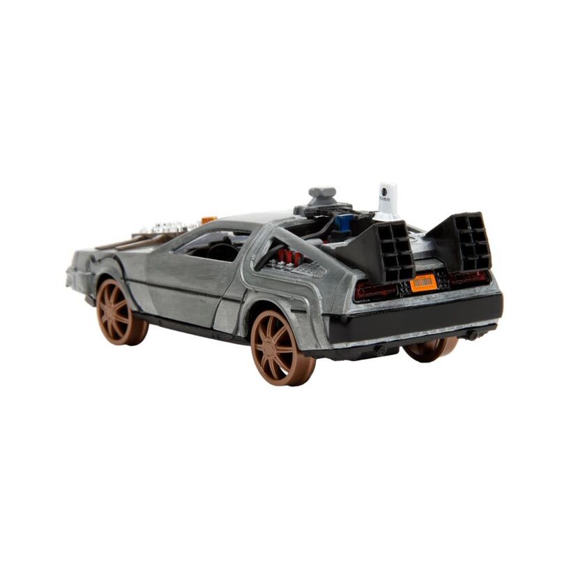 Back To The Future Part Iii – Time Machine (Railroad Wheels) 1:32 Scale Die-Cast