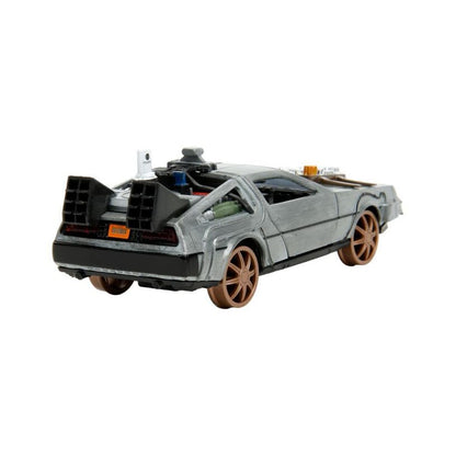 Back To The Future Part Iii – Time Machine (Railroad Wheels) 1:32 Scale Die-Cast