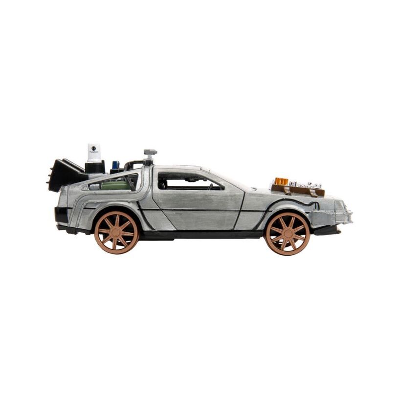 Back To The Future Part Iii – Time Machine (Railroad Wheels) 1:32 Scale Die-Cast