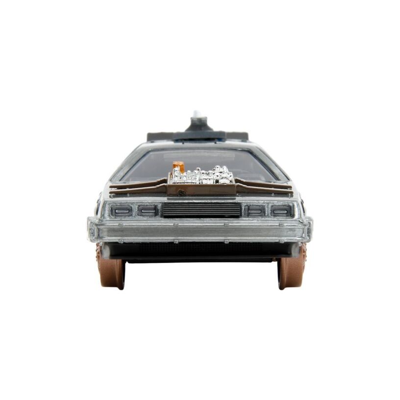 Back To The Future Part Iii – Time Machine (Railroad Wheels) 1:32 Scale Die-Cast