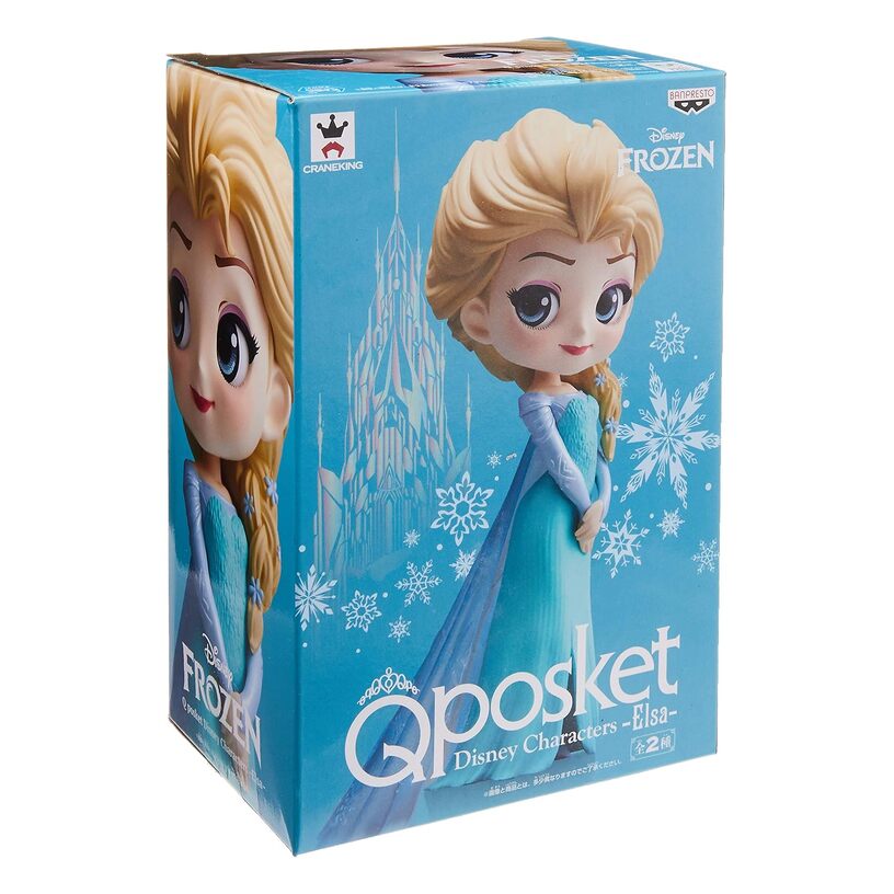 Banpresto 35507 Frozen Q Posket Elsa (Normal Color) Figure