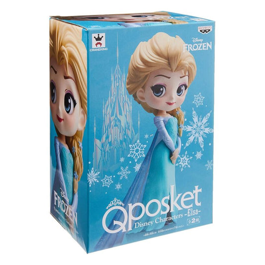 Banpresto 35507 Frozen Q Posket Elsa (Normal Color) Figure
