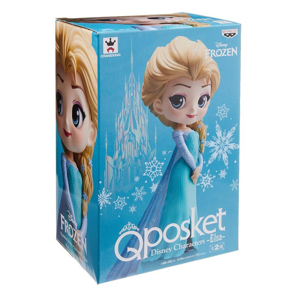 Banpresto 35507 Frozen Q Posket Elsa (Normal Color) Figure