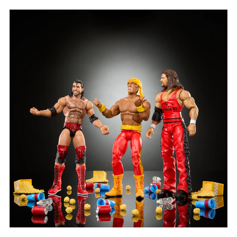 Bash At The Beach 3-Pack: 2026 Wwe Mattel Elite Hogan,Hall & Nash