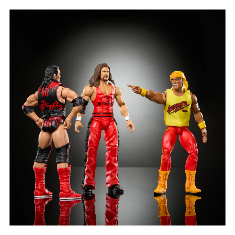 Bash At The Beach 3-Pack: 2026 Wwe Mattel Elite Hogan,Hall & Nash