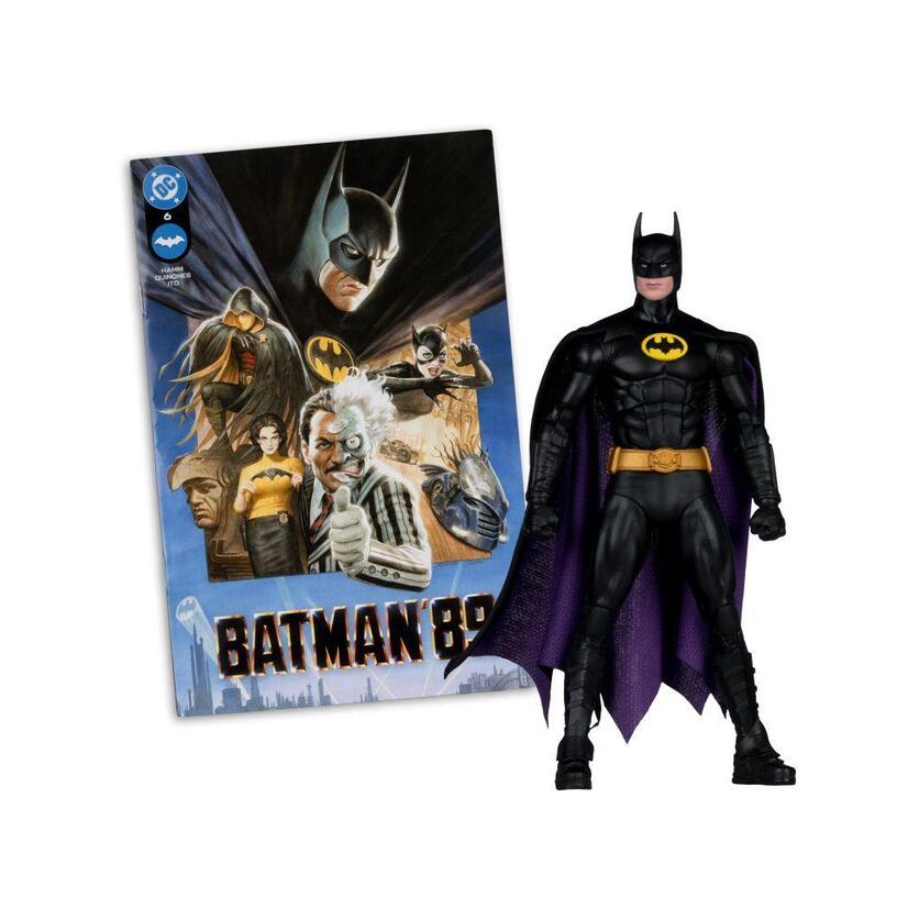 Batman (1989) Page Punchers 7″ Figure With Comic - Dc Direct