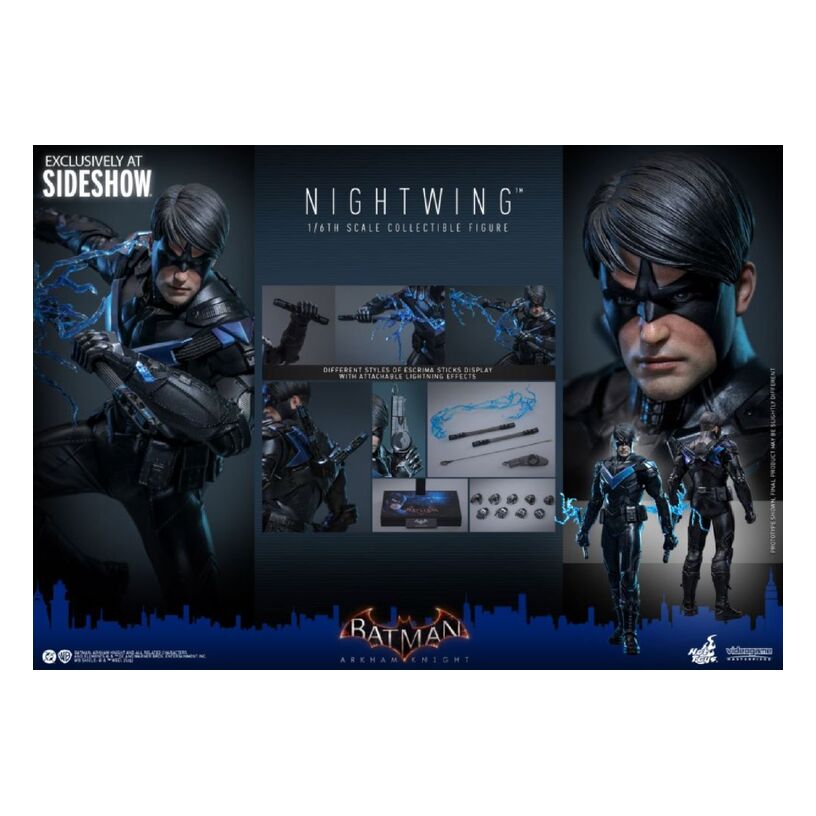 Batman: Arkham Knight – Nightwing 1:6 Scale Collectable Acti...