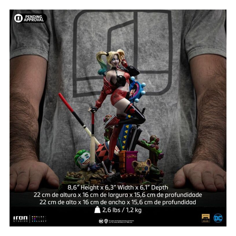 Batman – Harley Quinn (Gotham City Sirens) Dlx 1:10 Statue