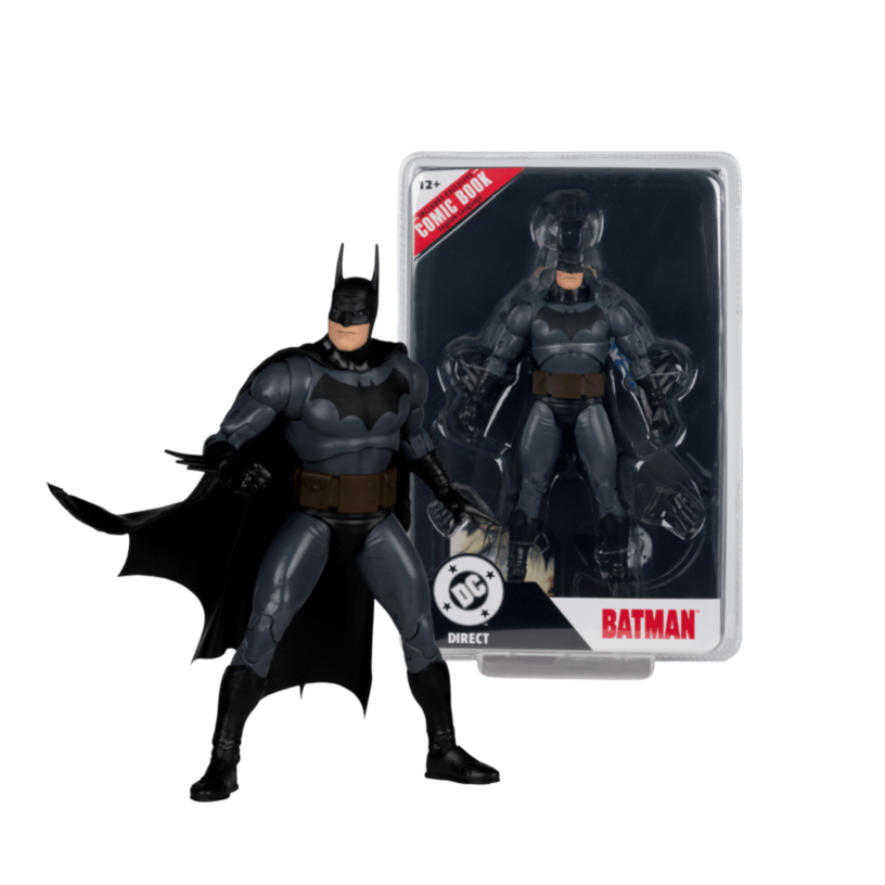 Batman (Justice) Page Punchers 7" Figure With Comic - Dc Direct
