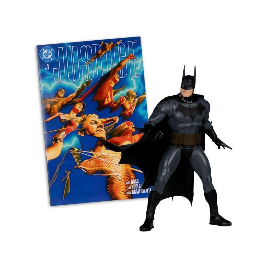 Batman (Justice) Page Punchers 7" Figure With Comic - Dc Direct