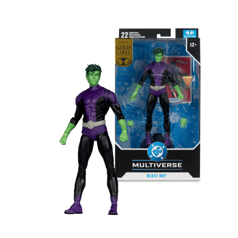 Beast Boy Dc Multiverse Gold Label Collector Edition 7" Action Figure