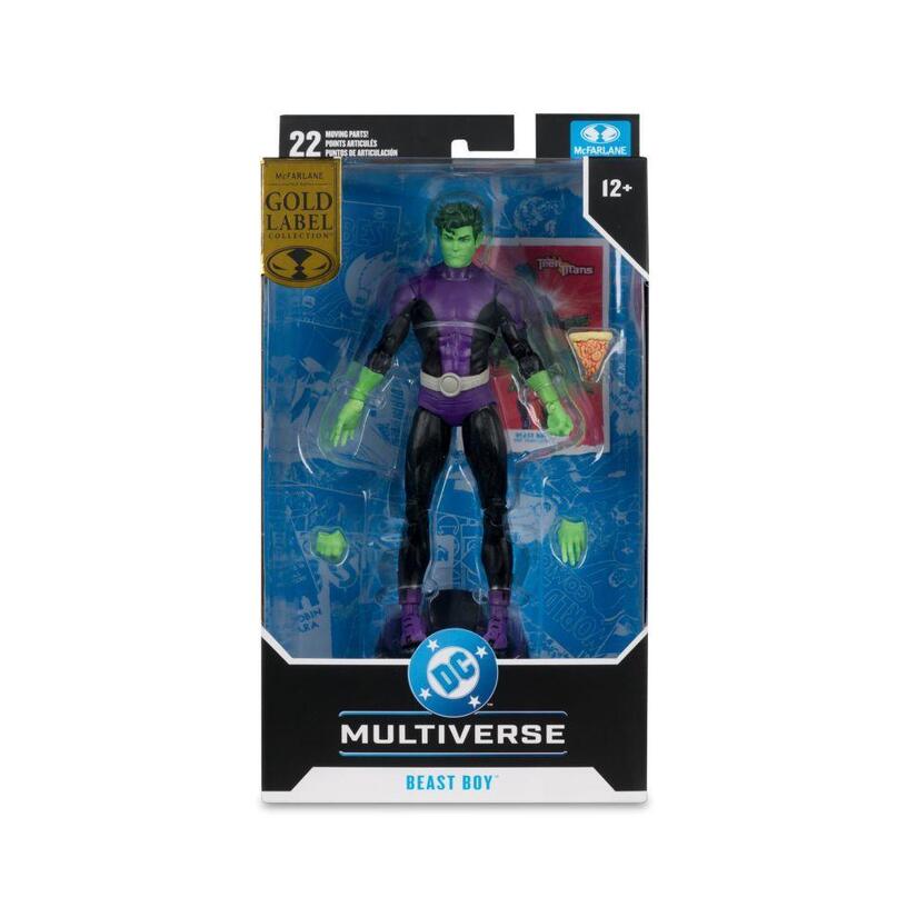 Beast Boy Dc Multiverse Gold Label Collector Edition 7" Action Figure