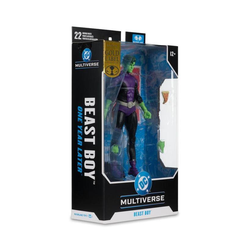 Beast Boy Dc Multiverse Gold Label Collector Edition 7" Action Figure