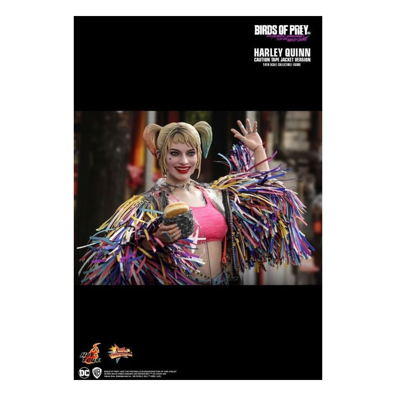 Birds Of Prey – Harley Quinn Caution Tape Jacket 1:6 Scale Collectible Figure