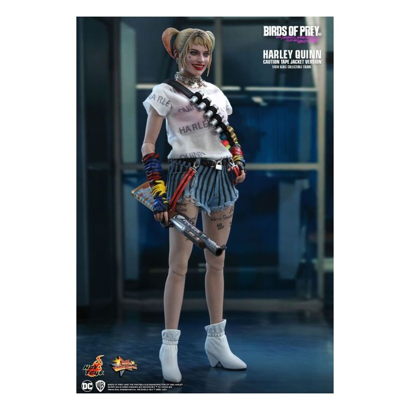 Birds Of Prey – Harley Quinn Caution Tape Jacket 1:6 Scale Collectible Figure
