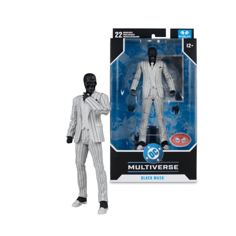 Black Mask (Chase Version) 7" Figure – Dc Multiverse
