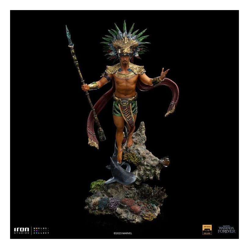 Black Panther 2: Wakanda Forever – King Namor Deluxe 1:10 Sc...