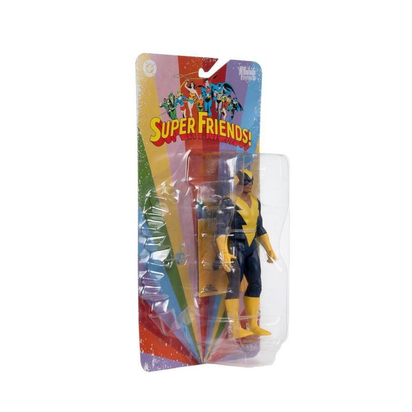 Black Vulcan Dc Comics Retro Super Friends 6" Figure