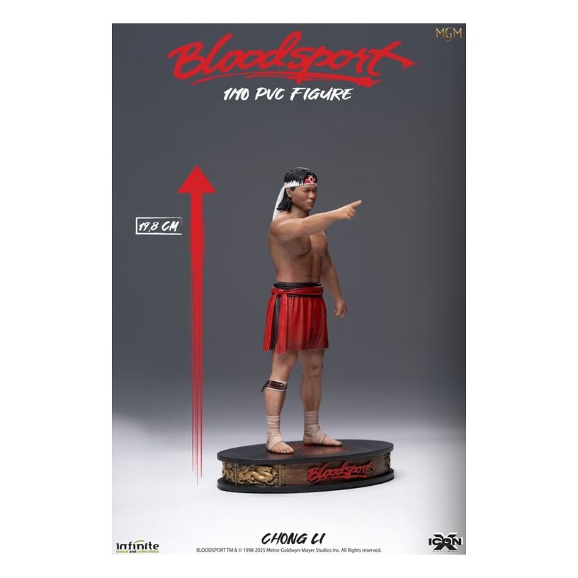 Bloodsport – Chong Li 1:10 Scale Pvc Figure
