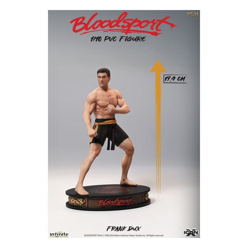 Bloodsport – Frank Dux 1:10 Scale Pvc Figure