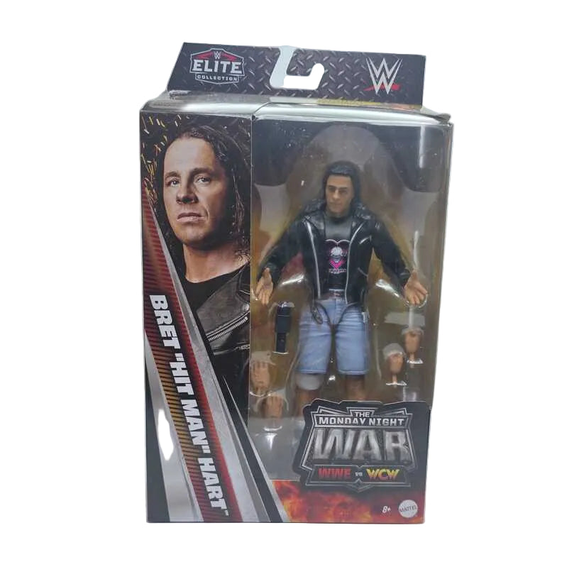 Bret The Hitman Hart - Wwe Elite Monday Night War Series 12