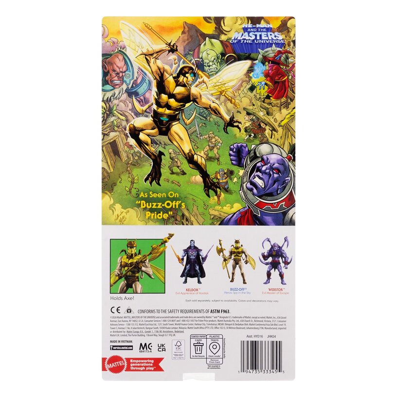 Buzz Off 200X Usa - Masters Of The Universe Origins Wave 31