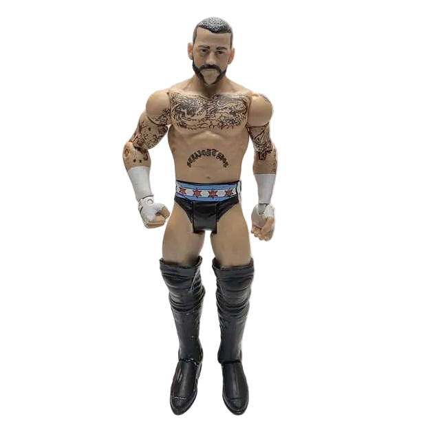Cm Punk Wwe Basic Series 2012 Loose Figure