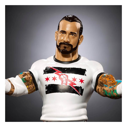 Cm Punk Wwe Ljn Superstars Series 4 Blue Card Action Figure