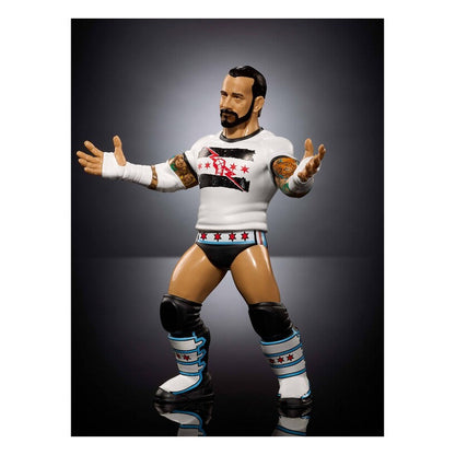 Cm Punk Wwe Ljn Superstars Series 4 Blue Card Action Figure