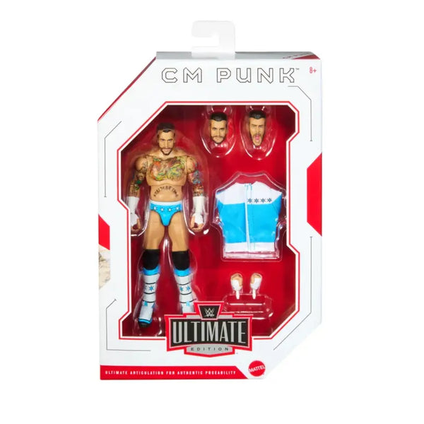 Cm Punk Wwe Ultimate Edition Wave 33 Action Figure