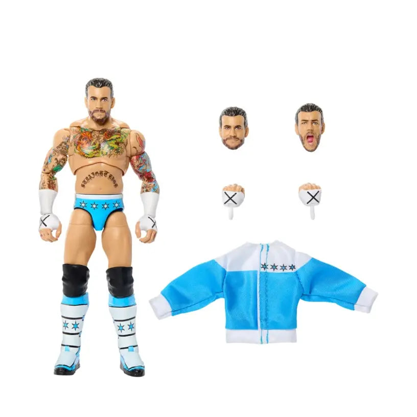 Cm Punk Wwe Ultimate Edition Wave 33 Action Figure