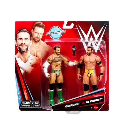 Cm Punk Vs La Knight Wwe Championship Showdown Series 29 Action Figure 2-Pack