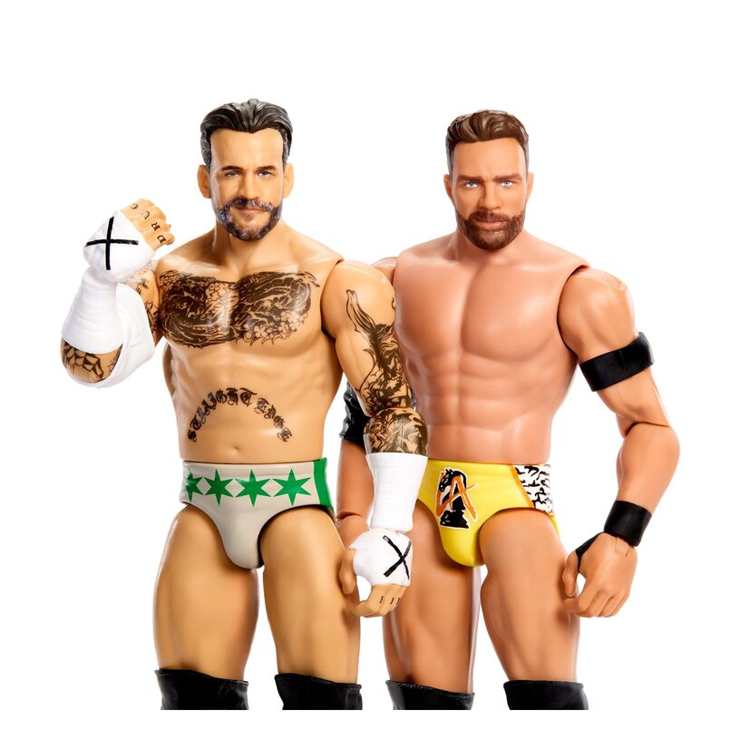 Cm Punk Vs La Knight Wwe Championship Showdown Series 29 Action Figure 2-Pack