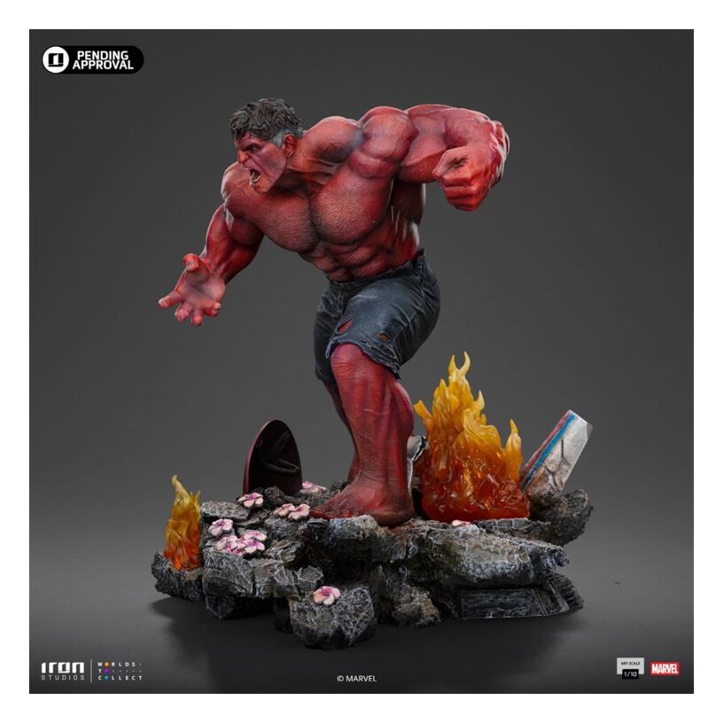 Captain America: Brave New World – Red Hulk 1:10 Scale Statu...